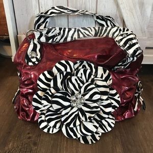 Zebra Print Purse